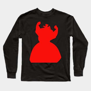 Queen Of Hearts Long Sleeve T-Shirt